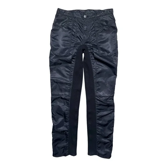 Helmut Lang | Pants | Hybrid Split Nylonribbed Flight Trouser 